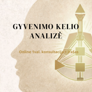 Gyvenimo kelio analizė. Online 1val. konsultacija + įrašas
